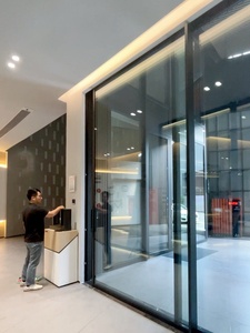 Série DEYU – Porte coulissante moderne en aluminium robuste, insonorisée, pour villas et hôtels, certifiée NAFS AAMA, haute performance, double vitrage - Product Image 2