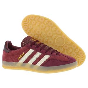 Zapatillas Adidas Gazelle Indoor de Gamuza para Mujer, Color Rojo Sombra, Blanco Crema, Goma 3 - Product Image 4