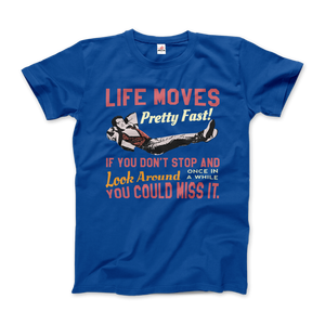 เสื้อยืดเฟอร์ริส บูเอลเลอร์'ส เดย์ ออฟ ไลฟ์ มูฟส์ พริตตี้ ฟาสท์ - Product Image 1