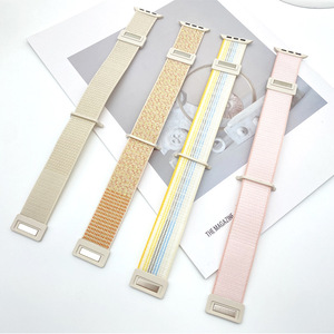 Correas de Reloj Magnéticas de Nailon Transpirable con Estilo Único para <span class=keywords><strong>Apple</strong></span> <span class=keywords><strong>Watch</strong></span> Band 11 10 8 9 654 Series 46mm 44mm - Product Image 4