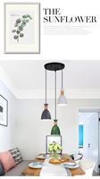 Lustre suspendu moderne nordique européen, mots clés : suspension pour salon et salle à manger, éclairage nordique