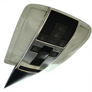 Kit de garniture de boutons pour Mercedes Benz Classe C W204, en acier inoxydable, finition mate, 2007-2010, autocollant décoratif pour l'intérieur de la voiture - Product Image 5