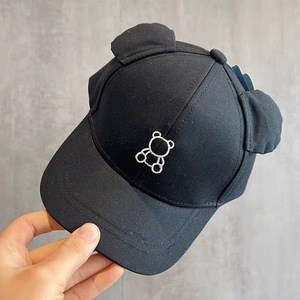 Chapeau pour bébé Printemps Automne <span class=keywords><strong>Casquette</strong></span> de baseball polyvalente Chapeau de soleil fin pour enfants Garçons Filles Été 100% coton 6 panneaux 48-50cm Sans couture - Product Image 2