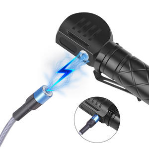 <span class=keywords><strong>Linterna</strong></span> multifuncional de succión magnética RTS P8, foco fijo de carga conveniente con Clip de bolígrafo, Lámpara de trabajo con imán trasero - Product Image 4