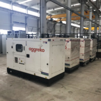 Générateur diesel silencieux Aoda sans balais à refroidissement par eau 200 kW ATS AVR électrique 250 kVA 200 kW