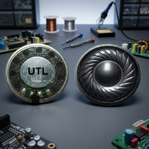 Altavoz UTL de 32 mm con Imán Interno y Marco Metálico, 1.5W RA32H5.3A8FBRJ-1.5W - Product Image 3