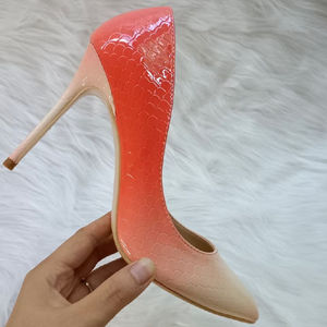 Chaussures à talons hauts personnalisables pour femmes, 12cm, 10cm, 8cm, 6cm, colorées pastel, style stiletto, luxe, directement de l'usine - Product Image 3