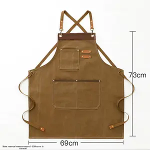 טביאר דה מטבח מארוחות שף בישול barista bbq <span class=keywords><strong>apron</strong></span> בר מספרה סינר מטבח עבור נשים מסעדה - Product Image 5