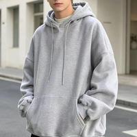 Fabricant ODM, vente en gros de sweats à capuche en molleton polyester français, coupe oversize unisexe
