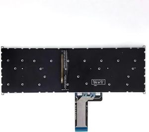 แป้นพิมพ์สำหรับ HK-HHT สำรองสำหรับรุ่น <span class=keywords><strong>Aspire</strong></span> 5/<span class=keywords><strong>Swift</strong></span> 3เราวางผังแบล็คไลท์บางเฉียบออกแบบอินเตอร์เฟซ USB วัสดุ ABS - Product Image 2