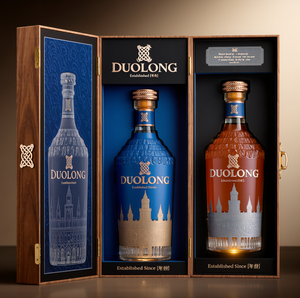 Botellas de Licor Cuadradas de Vidrio Flint Extra <span class=keywords><strong>Premium</strong></span> al por Mayor con Acabado Negro Mate y Tapón de Corcho, Impresión Personalizada para Tequila - Product Image 6