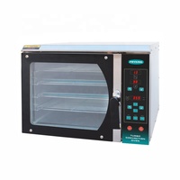 Horno eléctrico comercial de encimera de 220V, horno de pizza de convección para restaurante