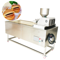 Utiliser la machine Dorayaki électrique à vendre prix bon marché petite entreprise pain boulangerie machine cuisson production alimentaire gaufrette four de cuisson