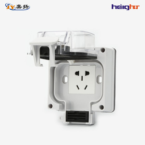 Prise extérieure étanche IP66 à 5 prises avec couvercle pour la recharge de véhicules électriques - Product Image 2