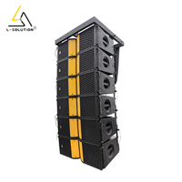 Système audio professionnel L-Solution Deux haut-parleurs Line Array de 8 pouces et subwoofers de 18 pouces avec impédance de 8 ohms