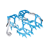 Crampons de neige BRS pour activités de plein air, escalade, alpinisme, équipement en aluminium, crampons pour chaussures, équipement de marche sur neige