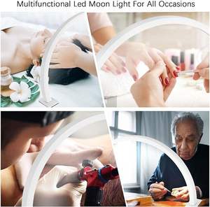 55CM <span class=keywords><strong>ongles</strong></span> chauds demi-mois LED <span class=keywords><strong>lampe</strong></span> <span class=keywords><strong>UV</strong></span> diamant <span class=keywords><strong>ongles</strong></span> Table lumière bureau anneau <span class=keywords><strong>lampe</strong></span> Salon manucure outils - Product Image 6