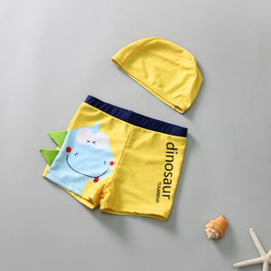 Qilang Maillot de bain pour garçons, imprimé dinosaure, séchage rapide, pour enfants, tout-petits, sports nautiques d'été - Product Image 2