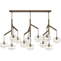 Lámpara Colgante de Lujo para Sala de Estar, Cocina Moderna Vintage, Dormitorio, Lámpara de Techo LED Decorativa, Diseño de Araña