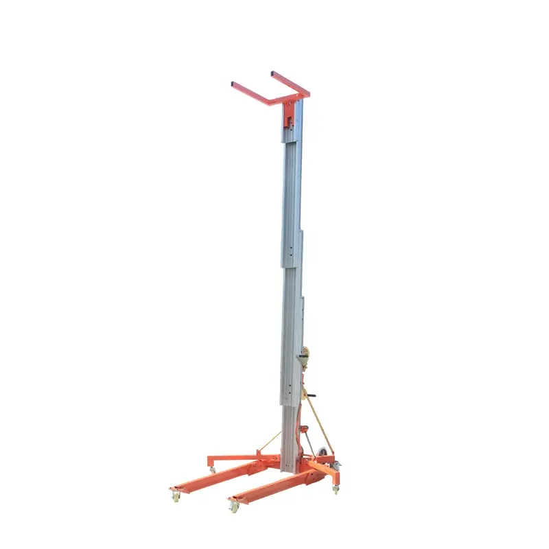 Elevador de plataforma de trabajo de aire acondicionado portátil de 6,5 m