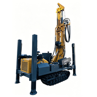 Équipement de forage sur chenilles haute efficacité FY500, machine de forage hydraulique diesel pour puits d'eau, profondeur 500m