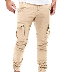 Vente chaude les nouveaux pantalons décontractés tissés pour hommes chauds pantalons de poche cargo - Product Image 1