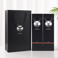 Boîtes d'emballage pour vin en carton ondulé auto-assemblantes bon marché, laminage mat, gaufrage, logo personnalisé pour whisky, vin rouge, vodka