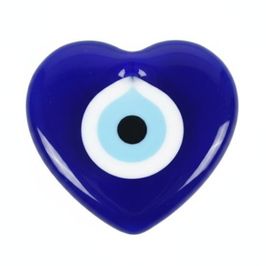 9X9 CM Verre Coeur Evil Eyes Home Decor Produit - Product Image 2