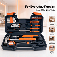 Factory Direct 39 Pcs Basic Home Repair Tool Set High Quality Manual Hardware Kit with Case for Global B2B Bulk Export