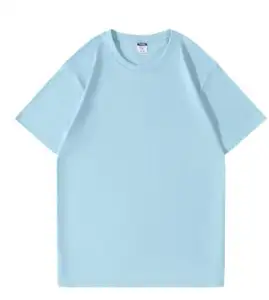 Factory Wholesale High Quality Clothes Men's T-Shirts 100% Cotton Plain Puff Print T Shirt For Men/