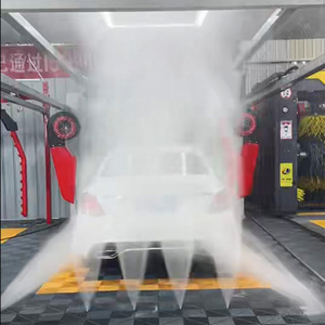 Machine de <span class=keywords><strong>lavage</strong></span> de voitures automatique sans contact à détection intelligente et haute efficacité avec brosses pour les laveries automobiles professionnelles - Product Image 1