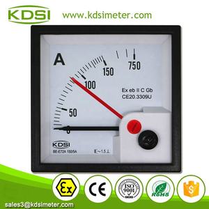 Hohe Qualität BE-E72A AC150/5A 5 mal mit rotem Zeiger explosions geschützt Analog Panel AC Ampere meter - Product Image 2