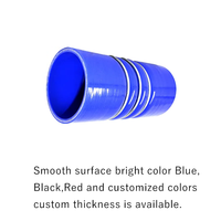 Tuyau flexible en silicone pour radiateur de refroidissement d'air/eau, intercooler et admission de turbo, personnalisé en usine