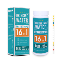 Tiras Reactivas de pH W-16 para Análisis de Calidad del Agua, Kit de Prueba para Parámetros de Agua
