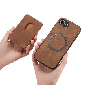 Хит продаж: Роскошный чехол-кошелек для <span class=keywords><strong>iPhone</strong></span> со съемным отделением для карт, магнитным держателем и слотом для карт - Product Image 4