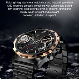 Para <span class=keywords><strong>LEMFO</strong></span> HK98 1,43 pulgadas Smartwatch nueva llegada 2024 Fitness deporte <span class=keywords><strong>reloj</strong></span> brújula llamada inalámbrica presión arterial Monitor de salud - Product Image 5