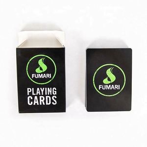 Competitive Price Creative Gift Black Waterproof <b>Playing</b> <b>Cards</b> Made of Durable Paper for Poker Players - Product Image 1