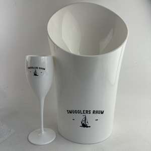 6oz plástico inquebrável Champagne/Prosecco flauta