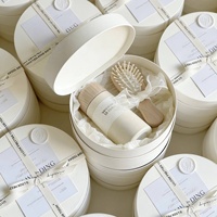 Boîtes Cadeaux Rondes en Bois Vides pour Mariage, Écologiques, Crème Française, Vente en Gros, Idéales pour les Mariées