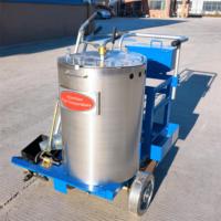 Machine de marquage routier thermoplastique manuelle haute efficacité pour lignes de circulation, capacité de peinture 100 kg, pour passages piétons et parkings