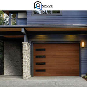 Endüstriyel tasarım 16x7 açık çelik 12x 8 katlanır kapı bitmiş yüzey için alüminyum rulo kapısı burulma Rollup - Product Image 1