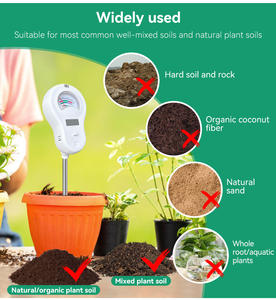 <span class=keywords><strong>2025</strong></span>新しいデジタルLCD 6 in 1土壌テスター日光/水分/生殖能力/環境温度と湿度/Ph機能 - Product Image 5