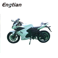 Moteur de vélo électrique, moto électrique 8000w, moto de course 80ah 72v