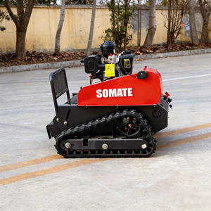 Tondeuse à gazon professionnelle industrielle diesel/essence 4 temps autopropulsée, largeur de coupe 500 mm, zéro-turn, éjection arrière, sur chenilles - Product Image 2