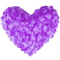 100 pièces de pétales de roses artificielles, pétales de roses rouges pour une soirée romantique, mariage, demande en mariage, anniversaire, décorations florales, cadeaux