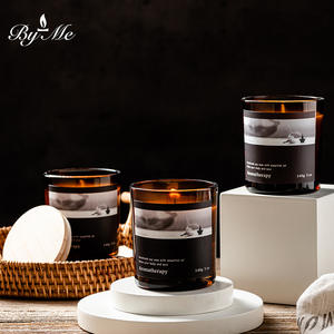 Proveedor de Velas Aromáticas Personalizadas de Lujo de Marca Privada, Hechas a Mano, No Tóxicas, Ecológicas, en Frascos de Vidrio, para Fiestas - Product Image 3