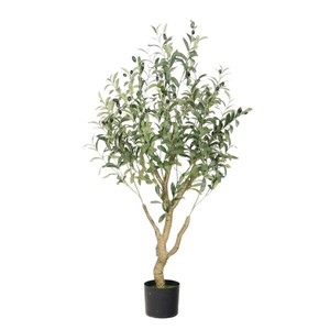 Piante Artificiali in Plastica, Alberi di Ulivo Finti Staccabili, Bonsai in Vaso per Decorazione - Product Image 5