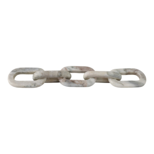 Scultura a catena in travertino per decorazioni da bagno, mensola, tavolino da caffè, soggiorno, ufficio. - Product Image 1