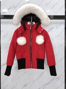 Manteaux d'hiver pour filles et femmes, veste varsity en fourrure de vison, coupe-vent, grande taille, vêtements d'extérieur à fermeture éclair - Product Image 2