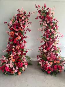 Centro de Mesa Decorativo para Bodas, Bola de Flores Coloridas, Camino de Mesa con Flores, Embalaje en Cartón - Product Image 5